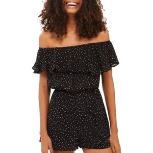 BNWT Topshop Polkadot Romper